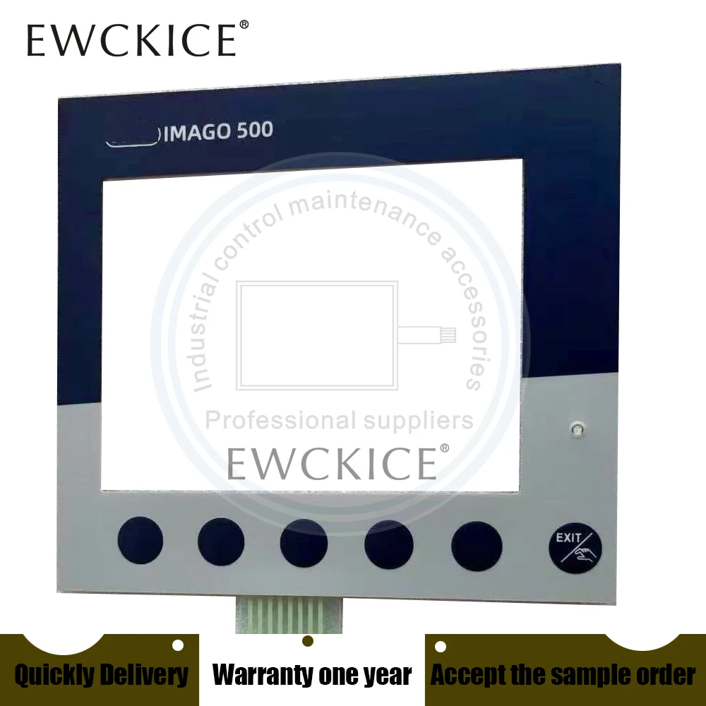 NEW  IMAGO 500 HMI 703590 282-880 PLC Keypad And LCD  monitor Liquid Crystal Display And Membrane Switch