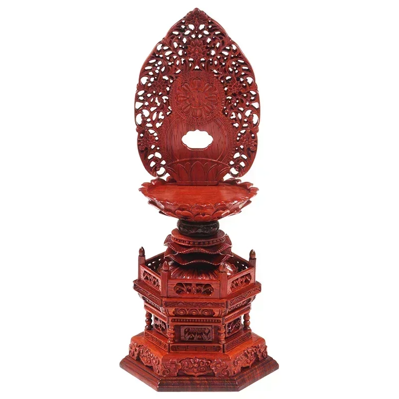 Cheap And Fine Solid Wood Lotus Base, Guanyin Bodhisattva, Offering Buddha Shrines, Statues Of Deities, Sumerus, Lotus Platform