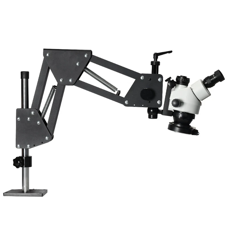 

Tabletop trinocular stereoscopic microscope, jewelry diamond micro-set digital magnifying glass