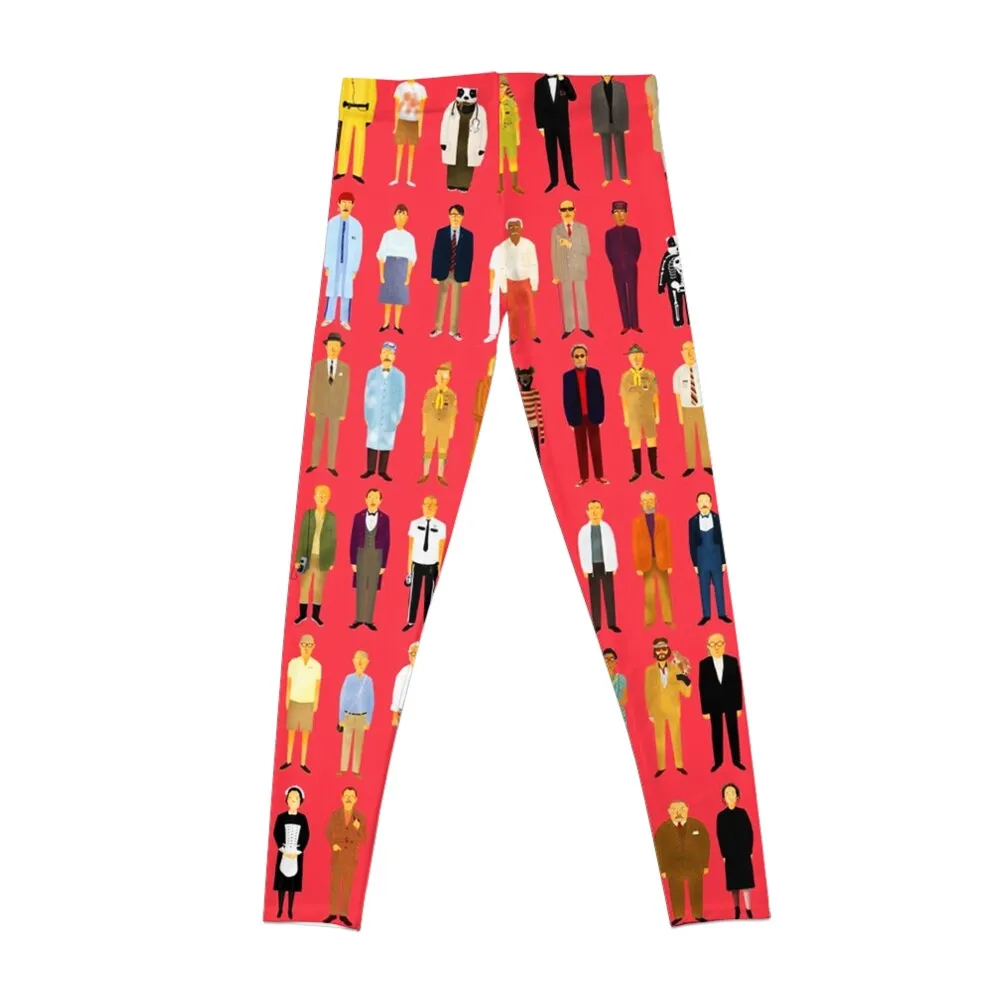 Wes Anderson Art Show Leggings Clothing fitness Sports pants woman Legging sexy woman Womens Leggings