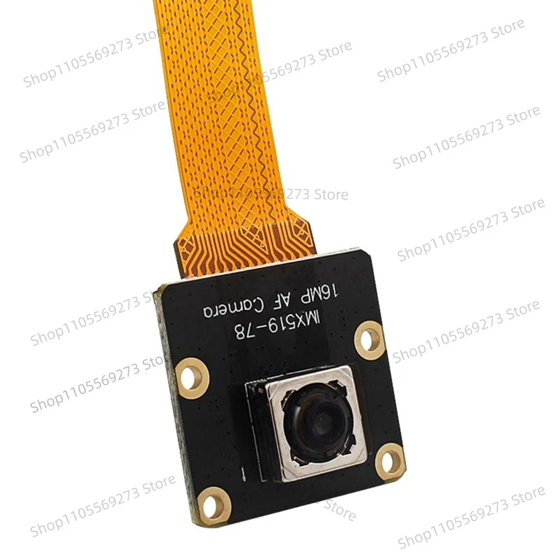 16MP Camera Module IMX519 Auto Focus 78.5° 4.28mm Lens For Raspberry Pi 5 RPi5 Parts Accessories 1Pc
