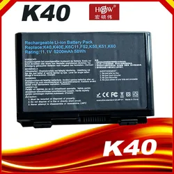 Laptop Battery For ASUS X5D X5DAB X5DAF X5DC X5DI X5DID X5DIP X5DIE X5DIJ X5DIN X5DAD K60I K61IC-A1