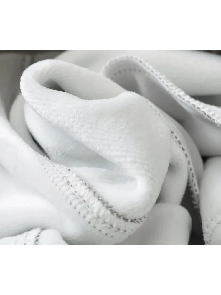 하이웨이스트 와이드 레그 캐주얼 팬츠 여성용 안감 있는 신축성 있는 아메리칸 스타일 패치워크 가을 겨울 루즈핏 바지