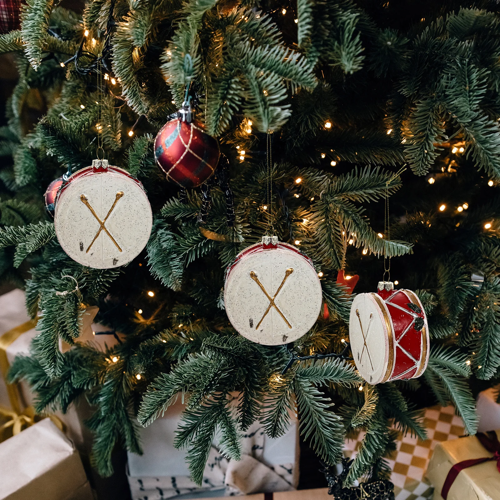 

1pc Christmas Decoration Ball Premium Pvc Hanging Pendant For Home Tree Office Wall Xmas Ornament Festive Decor