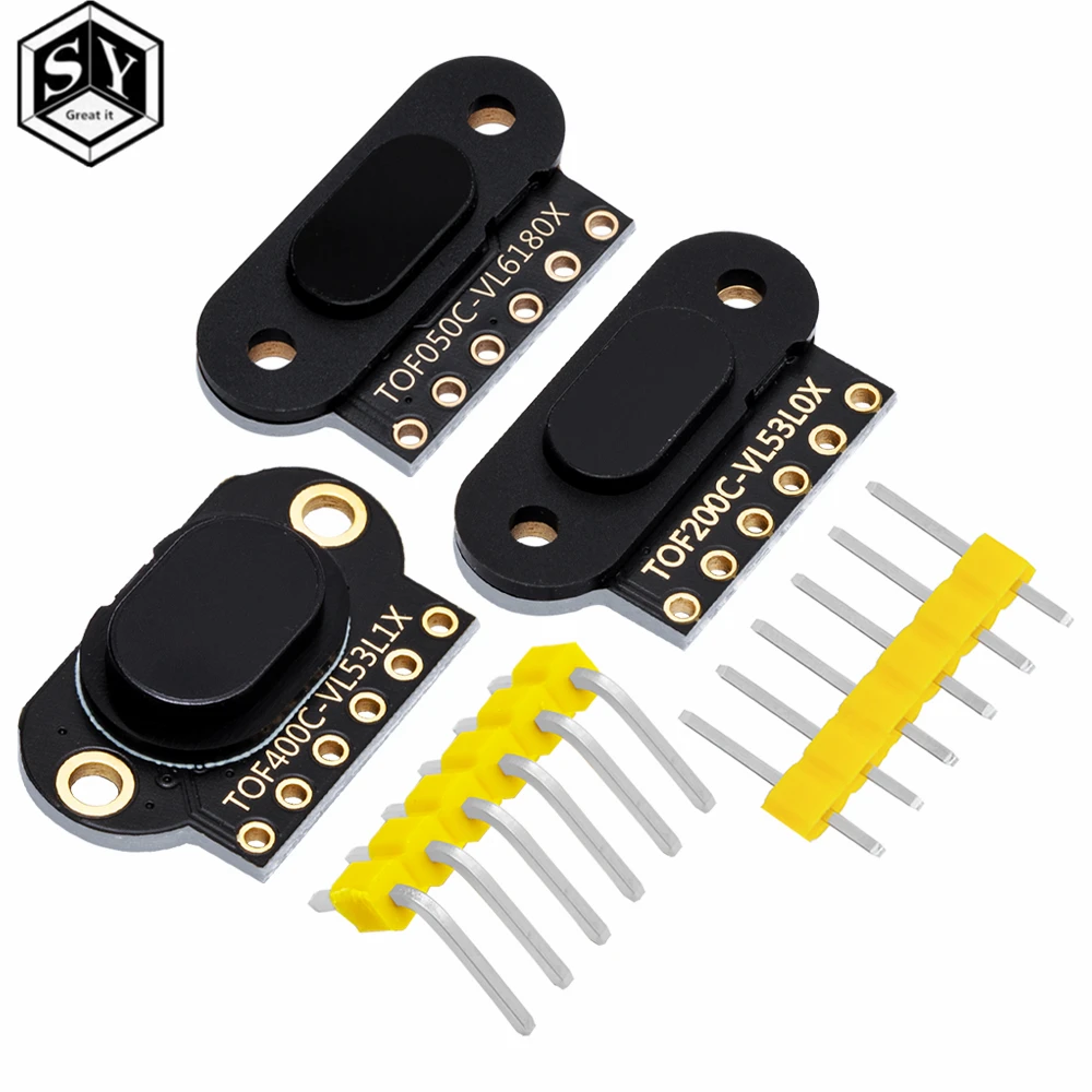 VL6180/VL53L0X/VL53L1X Time of Flight (ToF) Laser Ranging Sensor Module TOF050C TOF200C TOF400C 50CM/2M/4M IIC For Arduino STM32