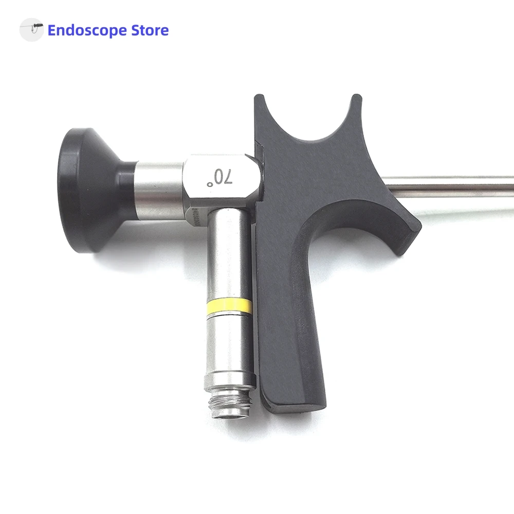 HD 70° 90° 6mm 8mm Handle Laryngoscope Laryngoscopy Rigid Endoscope Optics Telescope Throat Examination Veterinary