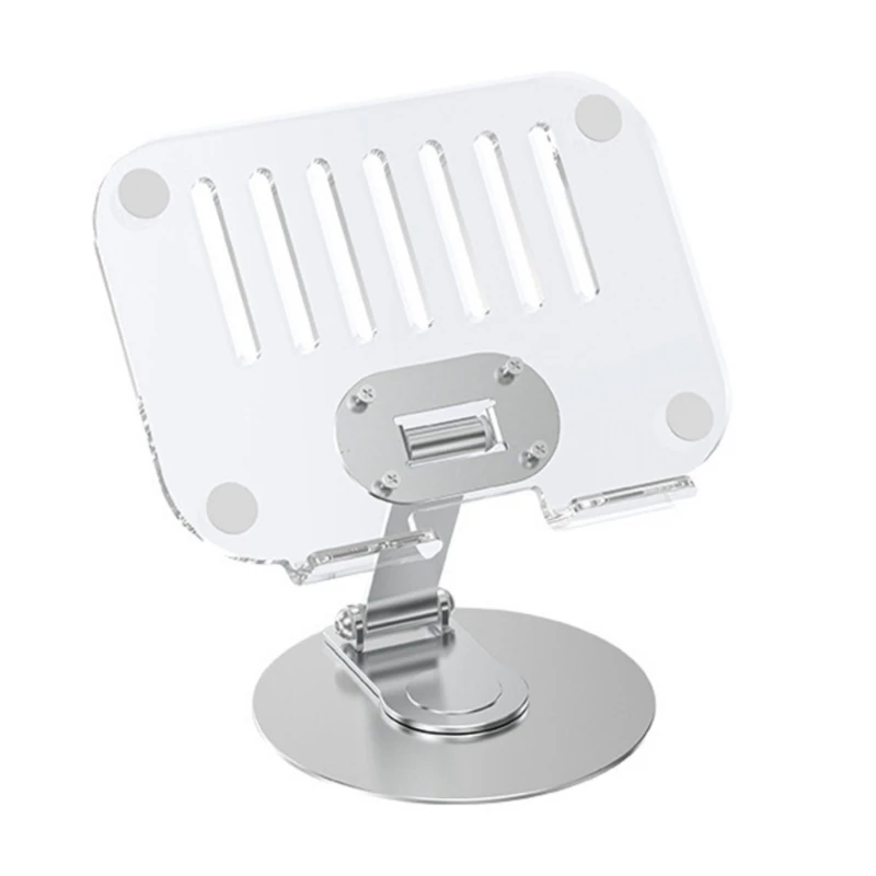 

F68B Adjustable Computer Stand Foldable Laptop Bracket for Desk 360 Degree Rotatable