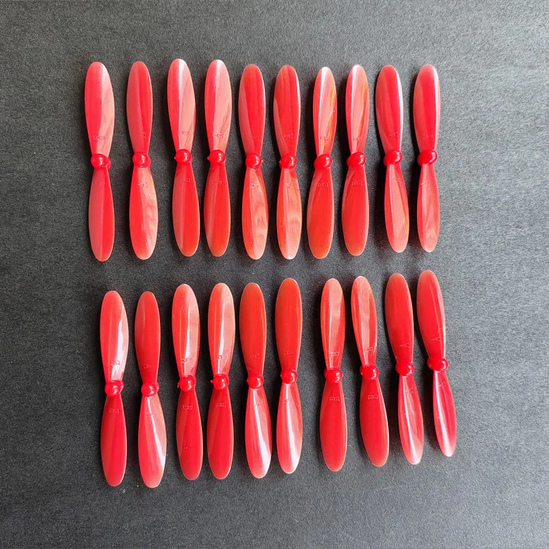 20pcs 55mm 1mm Blade Propeller Prop Props A B for 8520 8.5x20mm Coreless Motor DIY Micro Drone Quadcopter