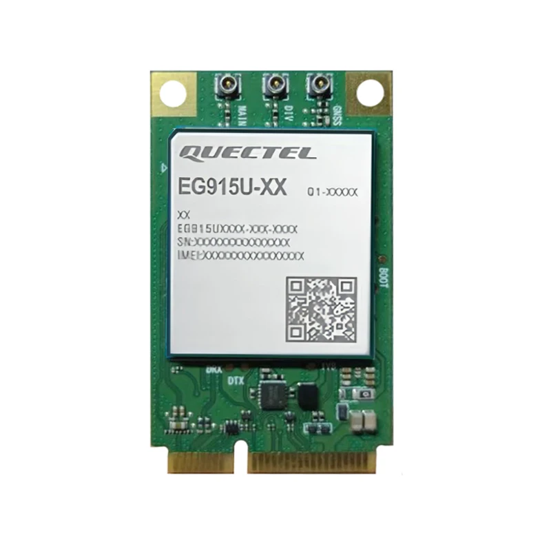 

Quectel EG915U-EU MINI PCIE LTE Cat1 Module Bluetooth EG915U-LA B1/3/5/7/8/20/28 GSM B2/3/5/8 800/900/1800/1900MHZ