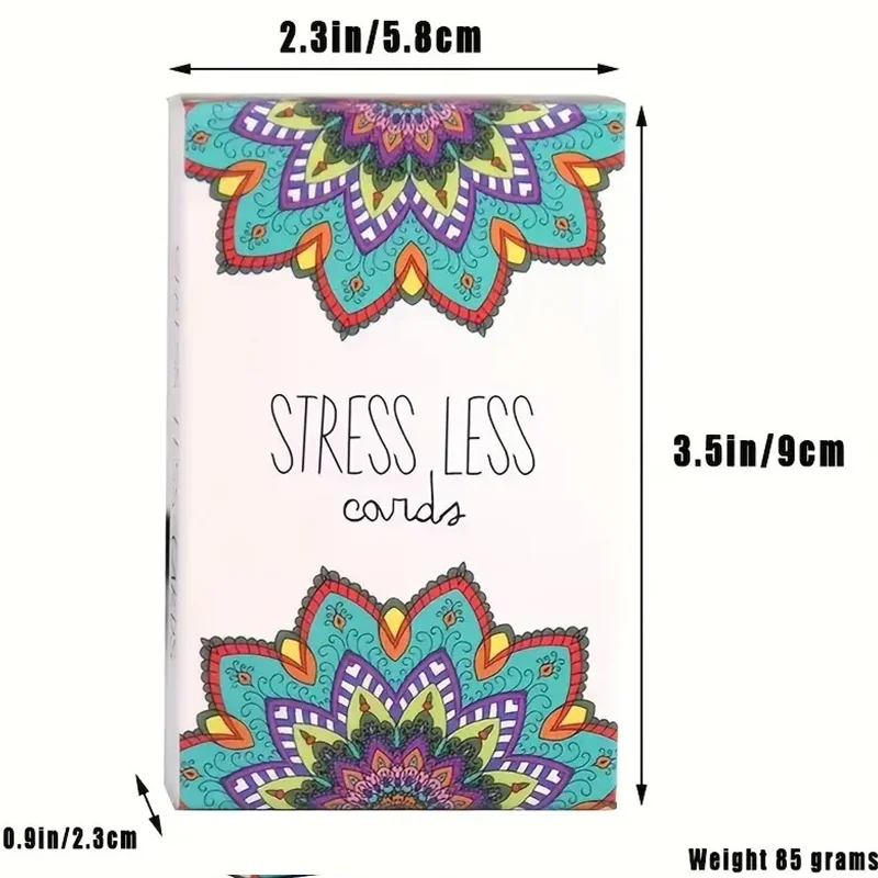 Decompression Cards 50 Meditation And Meditation Exercises Helps Relieve Stress And Anxiety Original Easter Gift
