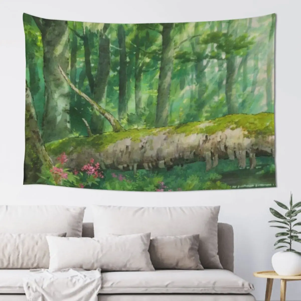 Anime Magical Forest Tapestry Wall Hanging Decor Decorations For Your Bedroom Bedroom Decor Room Decor For Girls Tapestry