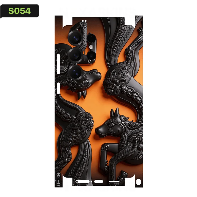 Folia Ochronna S26Ultra Wrap Skin do Samsung Galaxy S26 S24 S23 S22 S25 Ultra, Naklejki, Folia na Tył, Ochraniacz Ekranu, Naklejka Ochronna — zdjęcie produktu 5