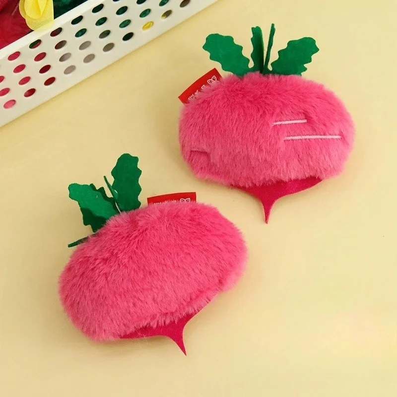 Plush Toy Radish and Cucumber Simulated Vegetable Plush Toys Cute Plush Toys Suitable for Home Decoration Plush Plants