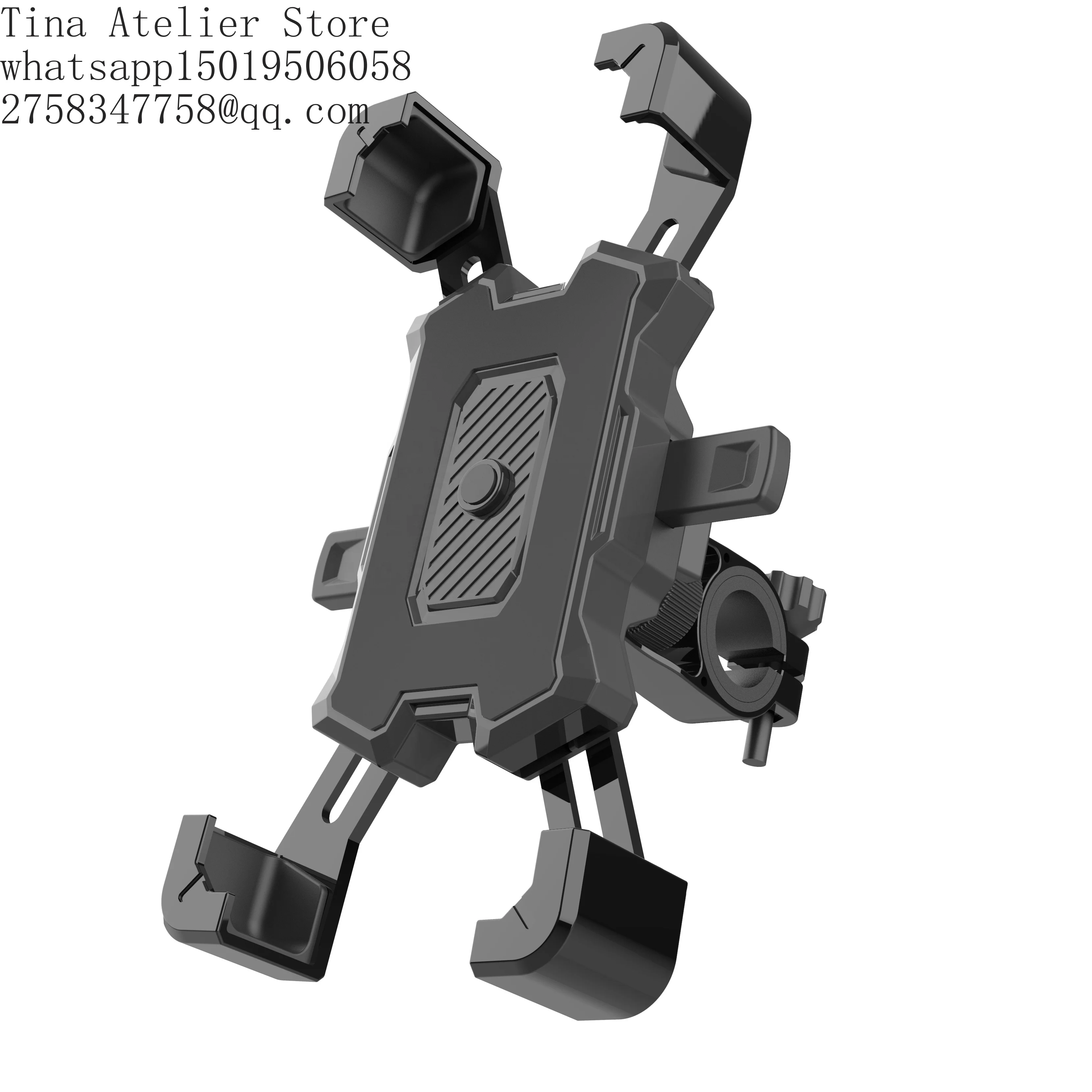 Waterproof Universal One Push Adjustable Phone Holder for Bike Phone Mount Holder Motorcycle Phone Mount