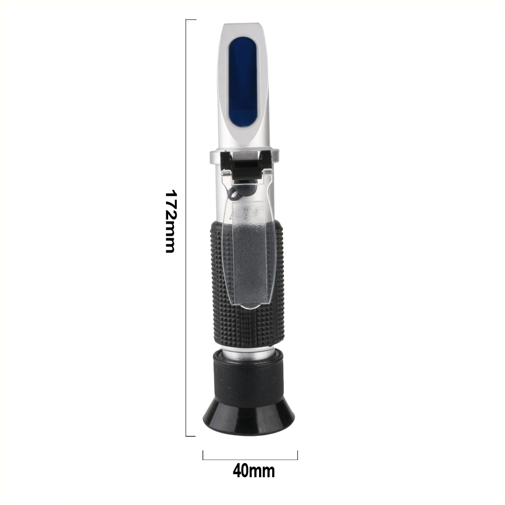 السكر متر الإنكسار الرقمي المحمولة السكر البيرة بركس اختبار البصرية 0-32% ATC الفاكهة السكر متر مقياس السكر