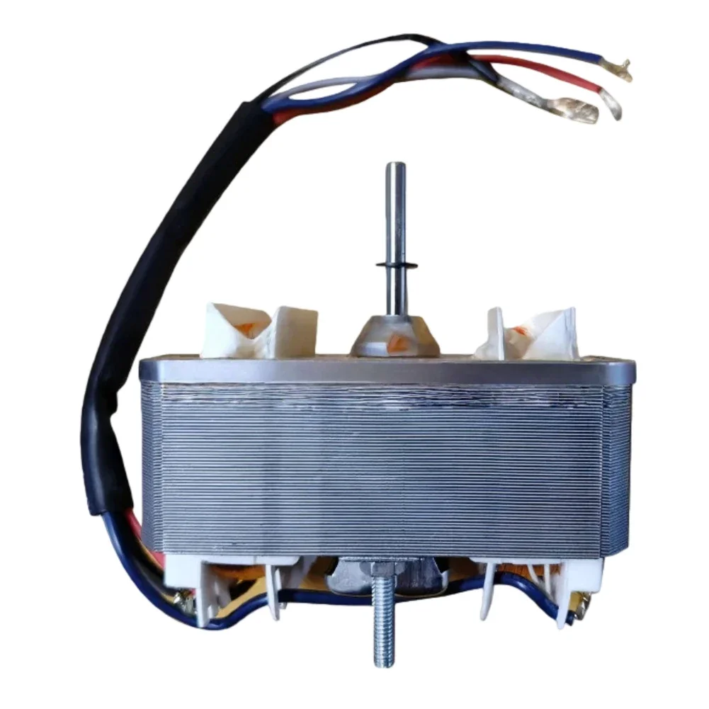 YJFFor 6825 220V Cooker Hood Motor Stainless Steel Frame 3500 RPM Dual-Electrode Motor For Kitchen Air Extraction Systems