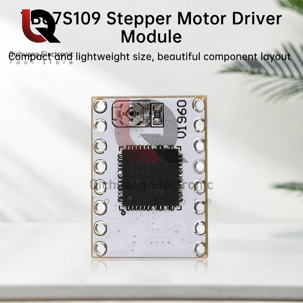 TB67S109 Stepper Motor Driver Module Máximo 4A Atual Drives 42/57 Motors Impressora 3D Acessórios