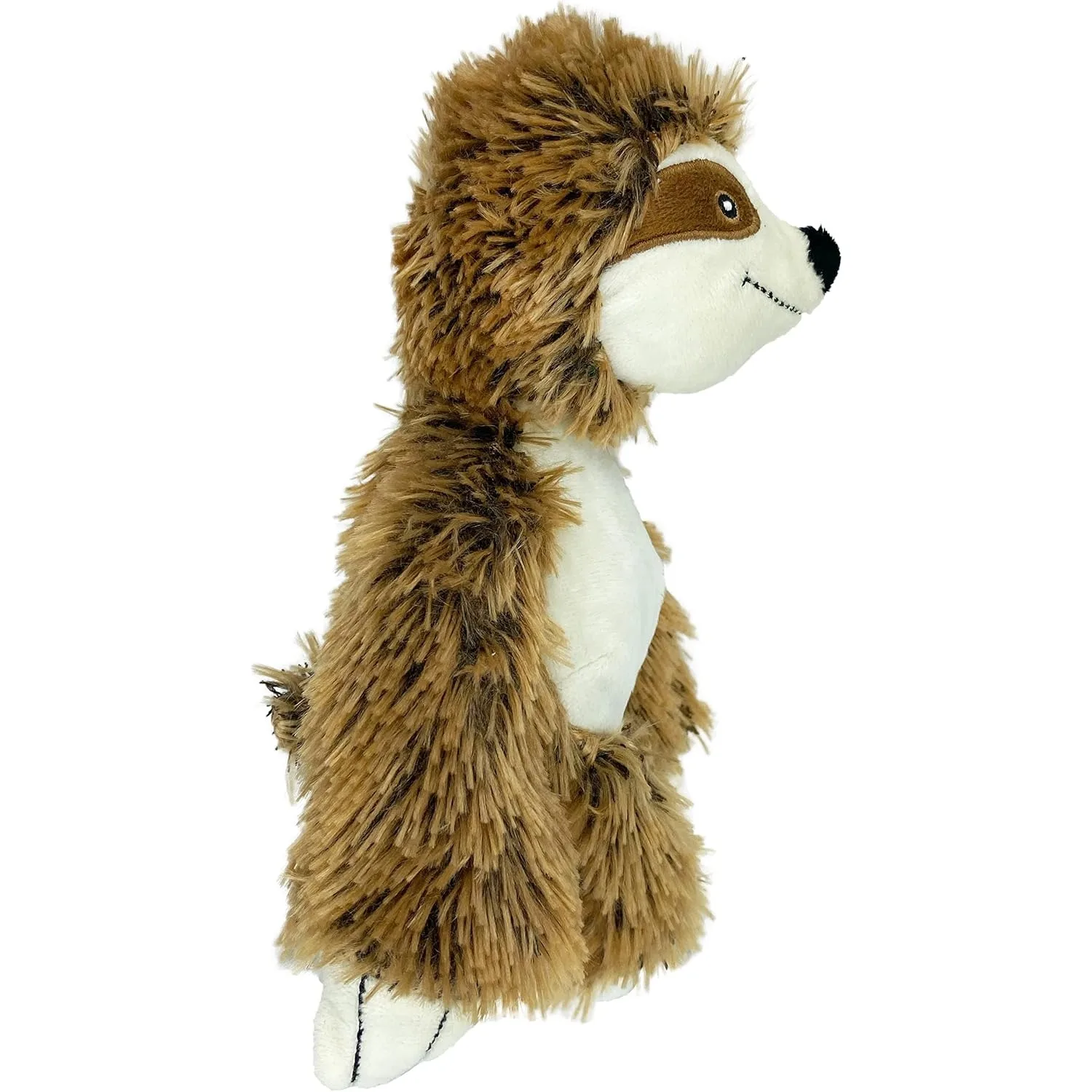 Bark Buddies Sloth Dog Toy 15 Inch Plush Chew Toy for Small Medium Large Dogs Soft Squeaky Interactive Dog Toys