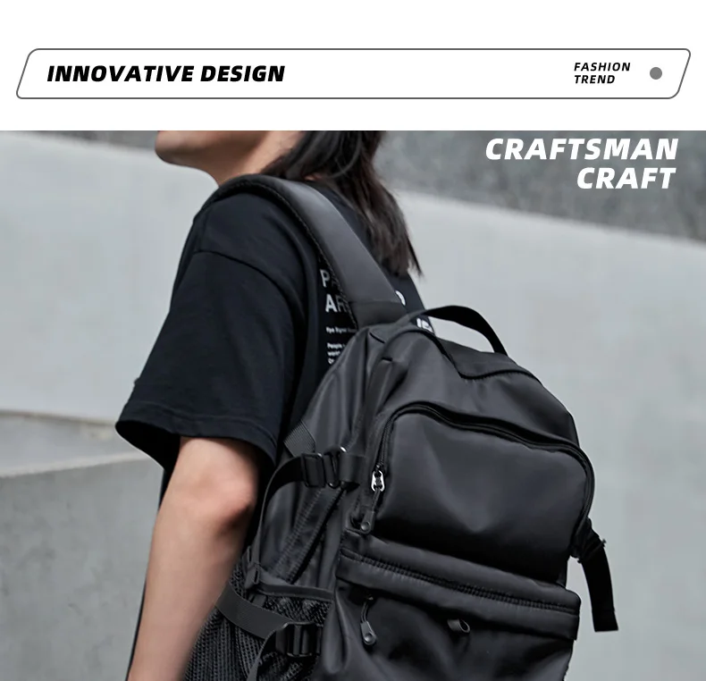MOYYI Light Weight Casual Laptop Backpack for Men Large Space Waterproof Travel Daypack Women Teenage School Book Bag Bagpack