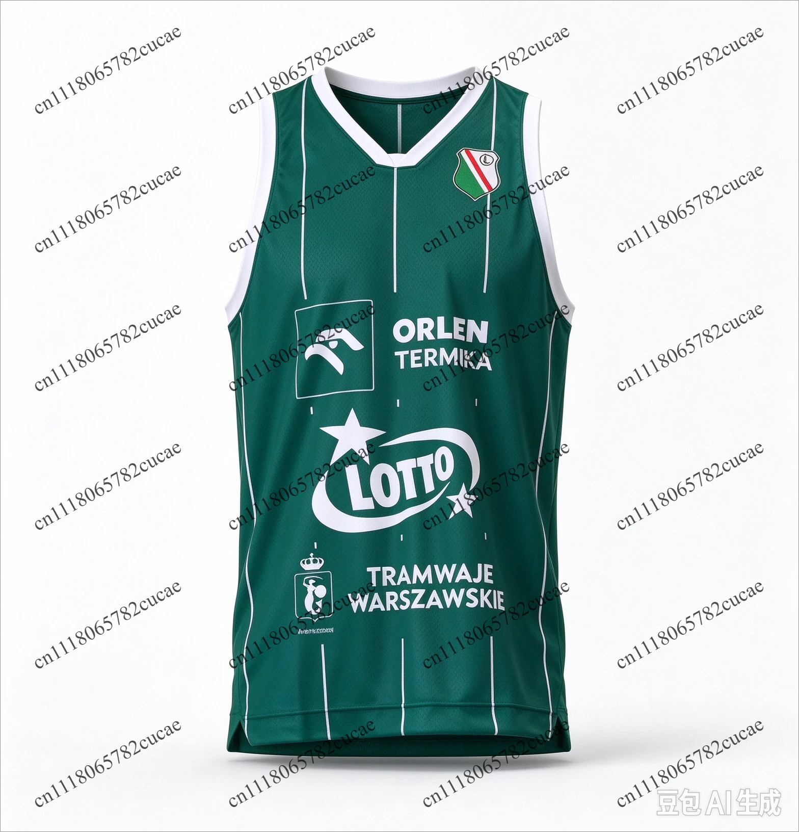 2026 New Best Legia Warszawa Basketball Suit, Quick Drying Breathable Sleeveless Shirt, Family Parent-child Outfit