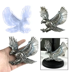 3D Flying Eagle/Owl Silicone Mold Animals Wall Hangings Crystal Epoxy Resin Casting Mold For DIY Art Craft Home Decorations