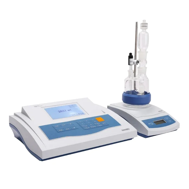 KFT-20V Micro Moisture Meter Large-Screen LCD Display Karl Fischer Coulombmeter Titrator for Laboratory Use