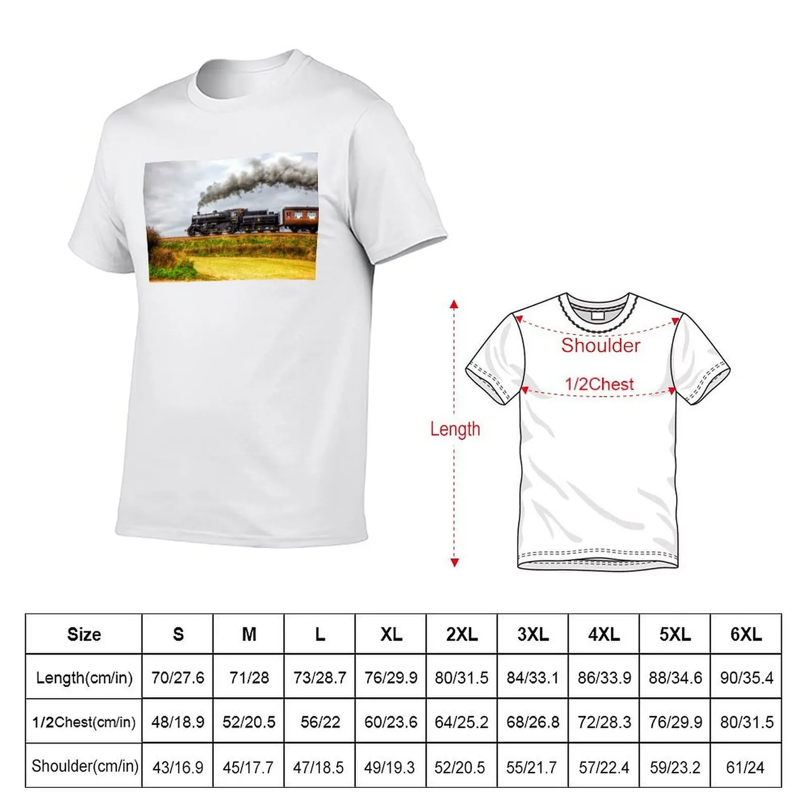 Black Prince Steam Train North Norfolk Railway UK England T-Shirt