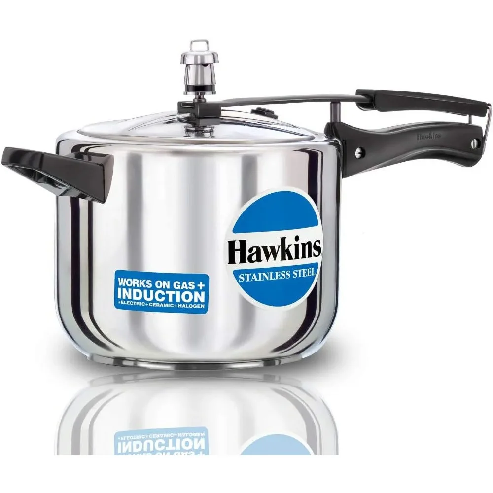 Hawkins Stainless Steel 5.0 Litre Pressure Cooker