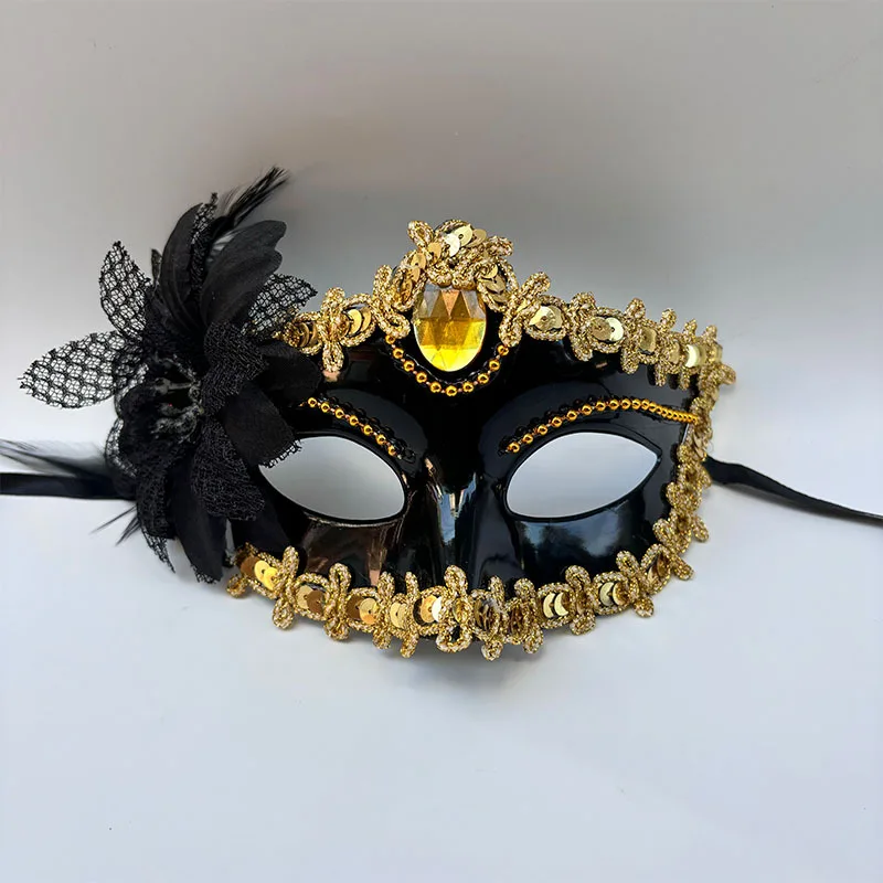 

Flower Mask Masquerade Party Mask Women Colorful Venetian Mask Decorative Mask Elegant For Carnival Halloween Wedding