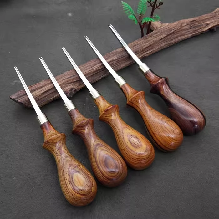 Leathercraft Edge Trimmer Tool Precision Edge Shaving & Corner Trimming Leather Edge Beveler & Corner Rounder Set Professional
