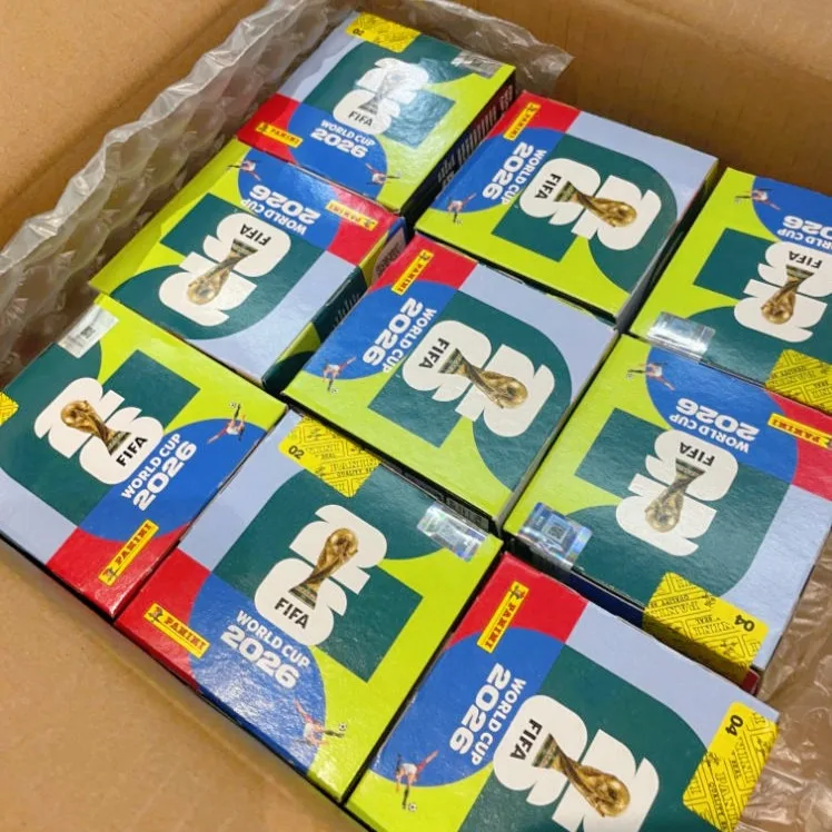 

Panini FIFA 2026 World Cup Official Collectible Sticker Set 1 Full Box (50 Packets), Football fan souvenirs