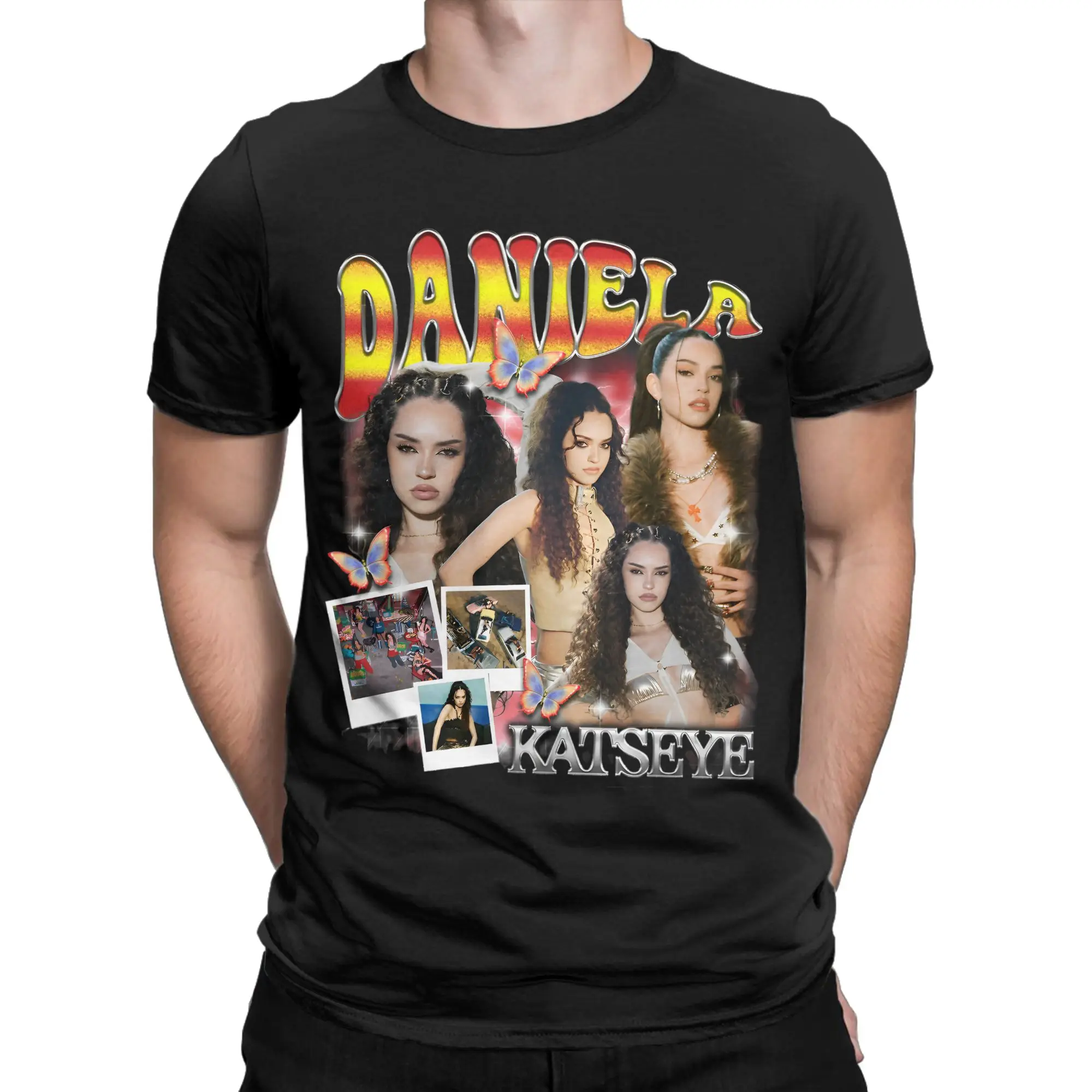 Daniela Katseyes Gnarly T Shirts 100% Cotton Amazing T-Shirts Round Neck Soft is Strong Album Tees Short Sleeve Clothes Big Size