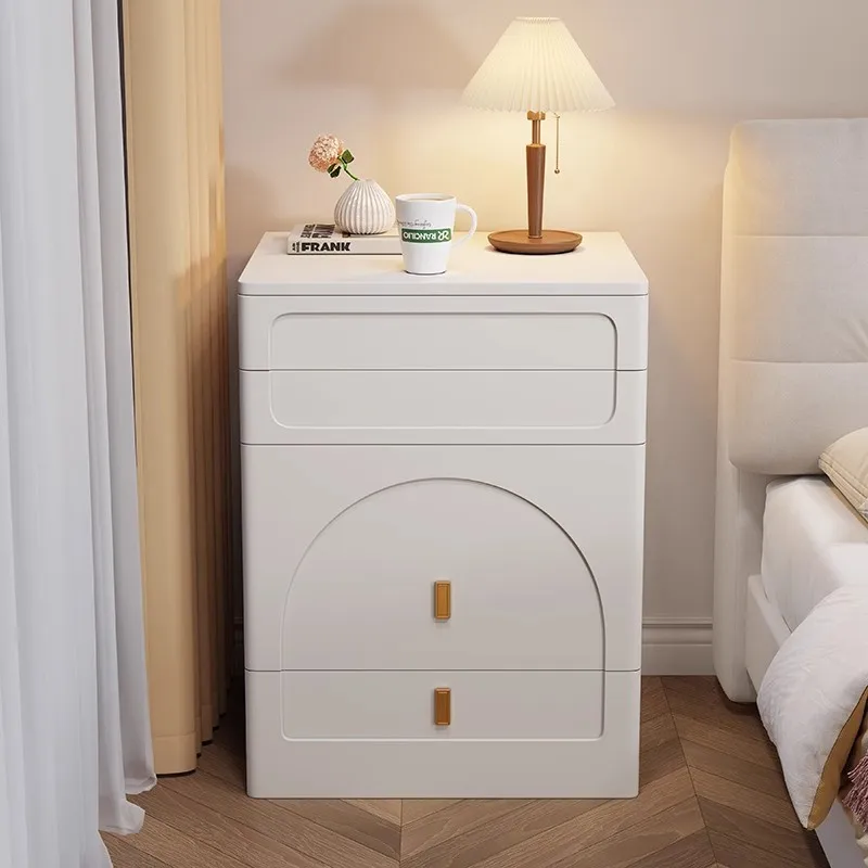 Source factory cream wind flip dresser modern simple small apartment Internet celebrity bedside table integrated makeup table