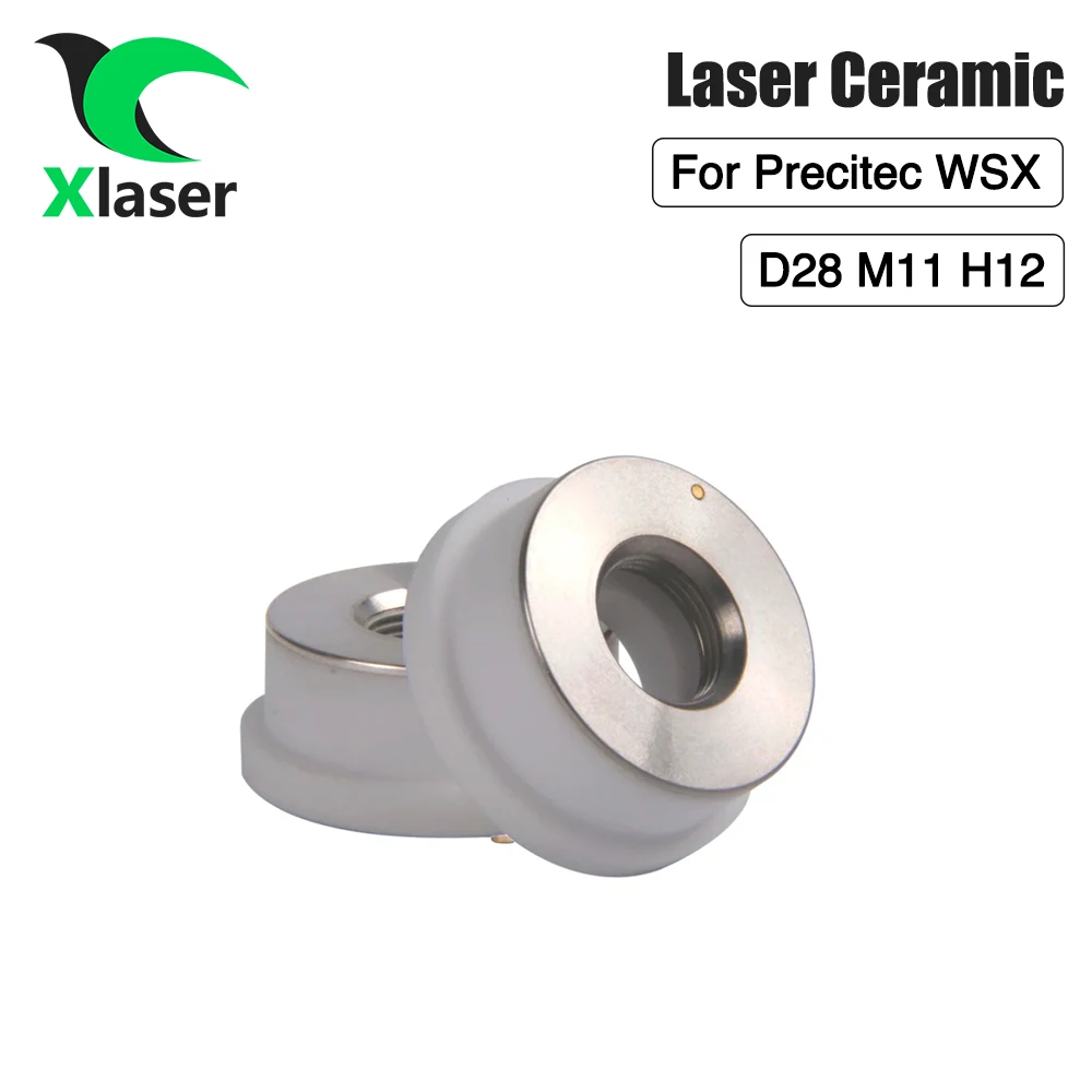 XLaser 레이저 세라믹 D28mm M11 Precitec WSX Raytools OEM Empower KT B2 CON YAG 섬유 레이저 절단기 헤드, 로트당 5 개