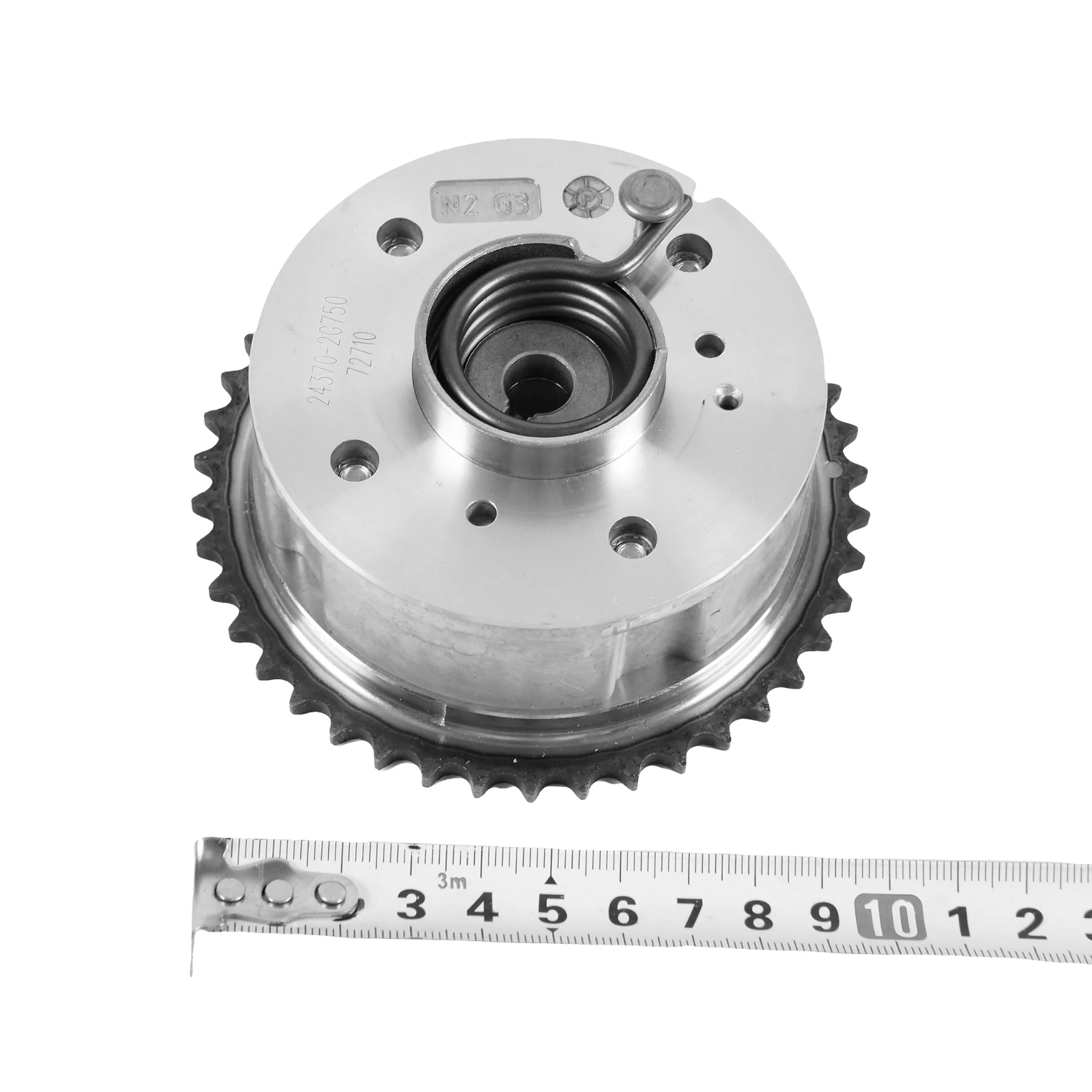 1pair Camshaft VVT Gears 24350-2G750+24370-2G750 Fit For G4KJ HYUNDAI KIA Sportage Tucson Optima Santa Car Repair Replace Parts