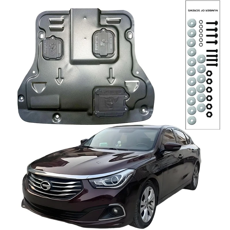 

Higher Quality Alloy Under Engine Guard Mudguard Board Splash Shield Mud Fender Plate Panel For Trumpchi GA6 2015-2018 1.6T 1.5T