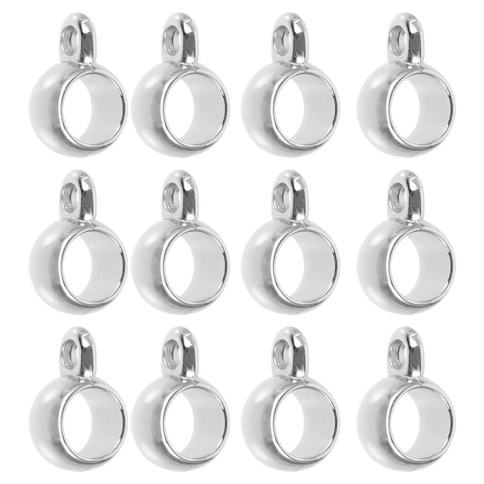 

100 Pcs Pendant Accessories Hanging Beads DIY Necklace Jewelry Dangler Creative Unique Shape Elegant Girls Gifts Jewelry Making