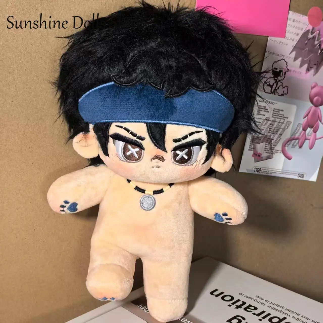 

Плюшевая кукла-персонаж из аниме Identity V Ганджи Гупта Баттер, 20 см, с одеждой для переодевания, мягкая игрушка, фигурка, подарок на день рождения