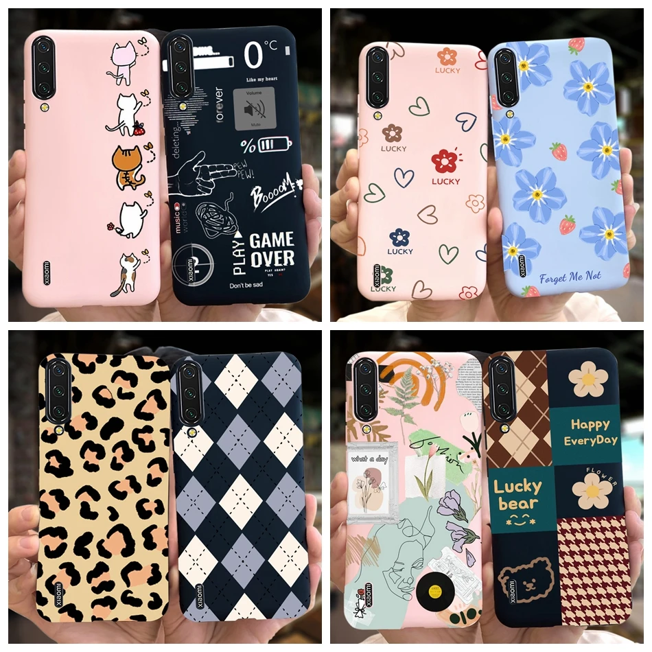 Cute Painted Phone Case For Xiaomi Mi A3 Lite 6.39