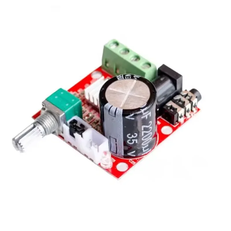 12V Mini Hi-Fi PAM8610 Audio Stereo Amplifier Board 2X10W Dual Channel D Class Lowest Price PAM8610 Mini Amplifier Board TDA2030