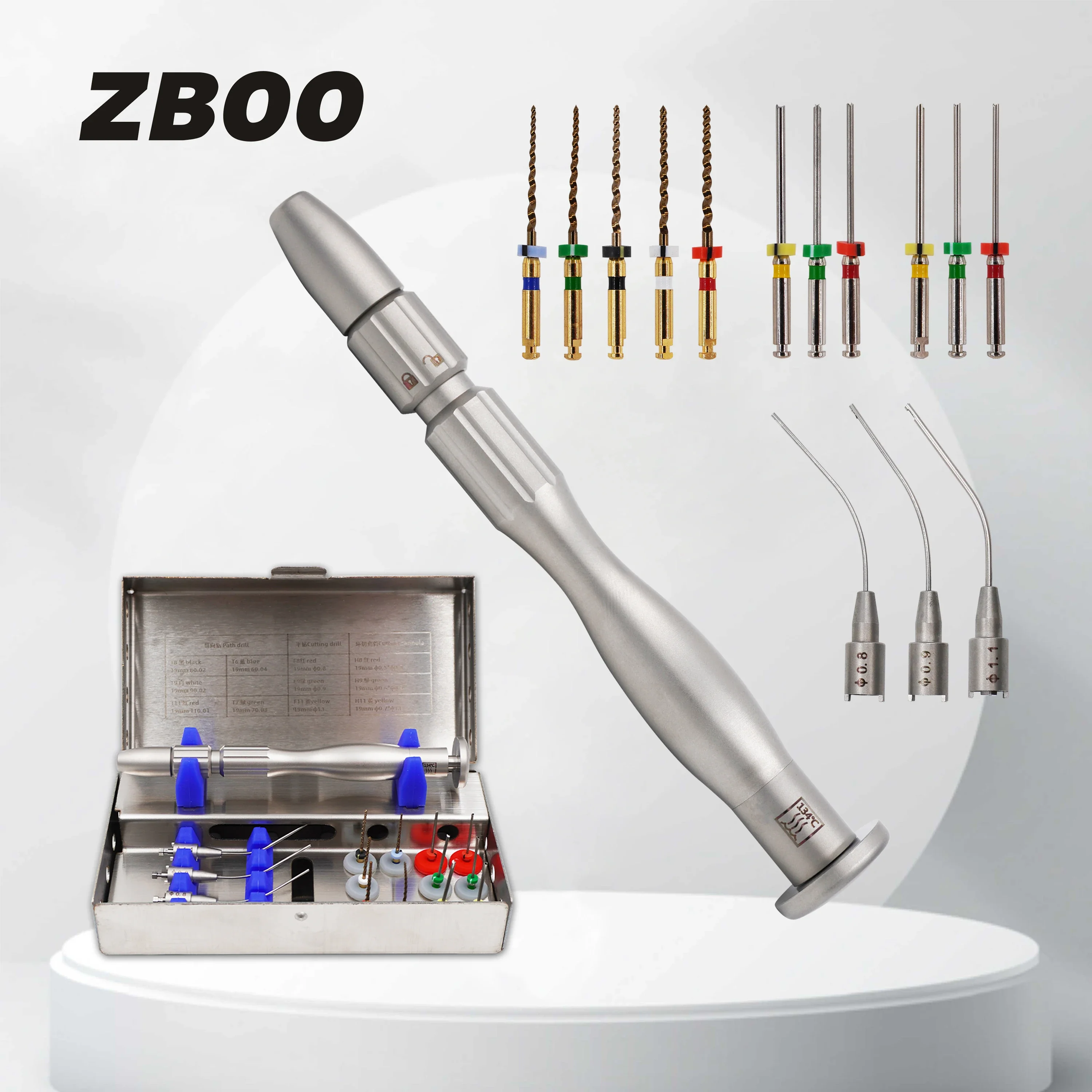 

NIGF Dental Endodontic Endo File Removal System Use for Removal of Fractured /Broken Root Canal Files Extractor Kits