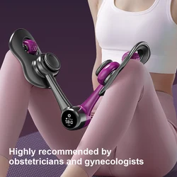 Multifunctional Pelvic Floor Muscle Trainer Postpartum Repair Pelvic Floor Exerciser Counter Leg Thigh Exerciser for Recovery