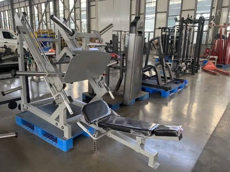 Commercial Gym Steel Fitness Equipment 45 Degree Leg Press Plate Loaded Machine for Health and Life