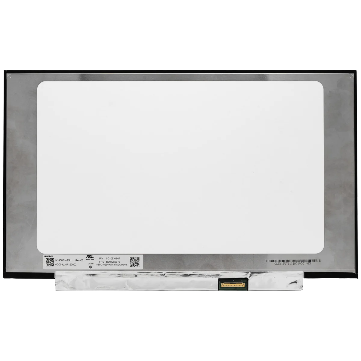 14.0'' IPS Lcd Screen Display Panel Matrix On-Cell Touch 45%NTSC N140HCN-EA1 Rev.C5 C1 FHD 1920x1080 eDP Replacement