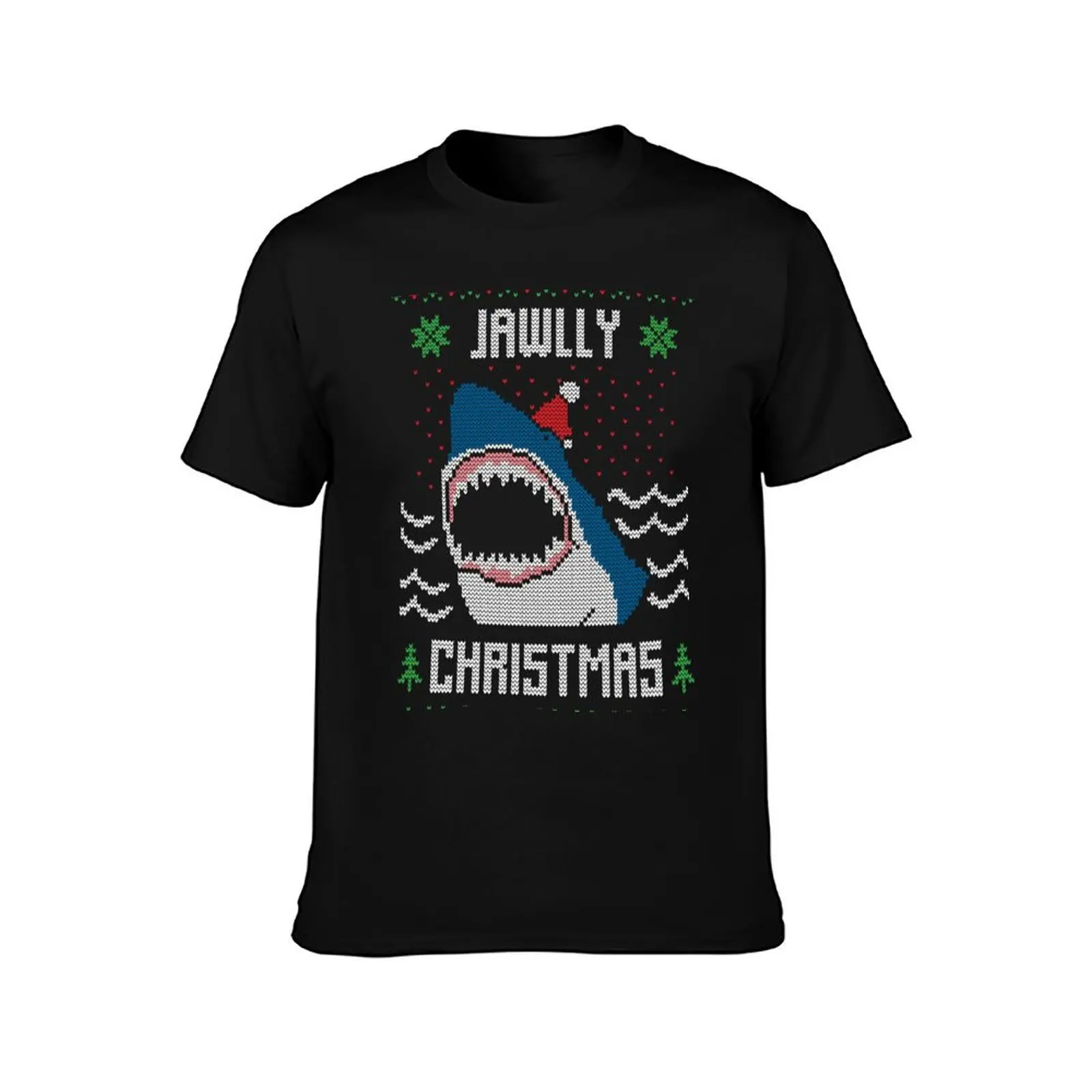 jawlly christmas T-Shirt Summer Casual Cotton Tee Oversized Streetwear Tops Vintage Graphic Print Loose Fit Short Sleeve
