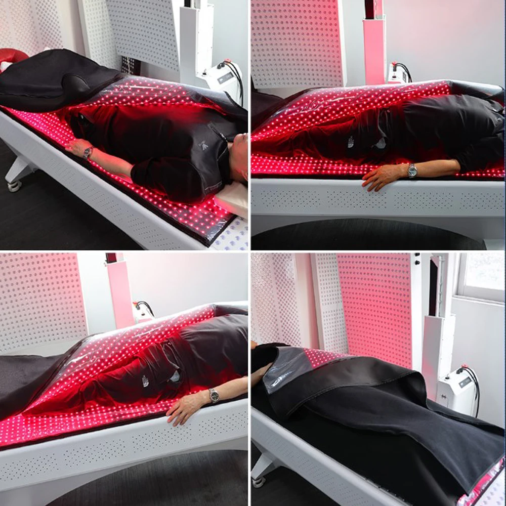 Wholesale sauna blanket infrared light full body red light therapy sleeping bag 660nm 850nm mat