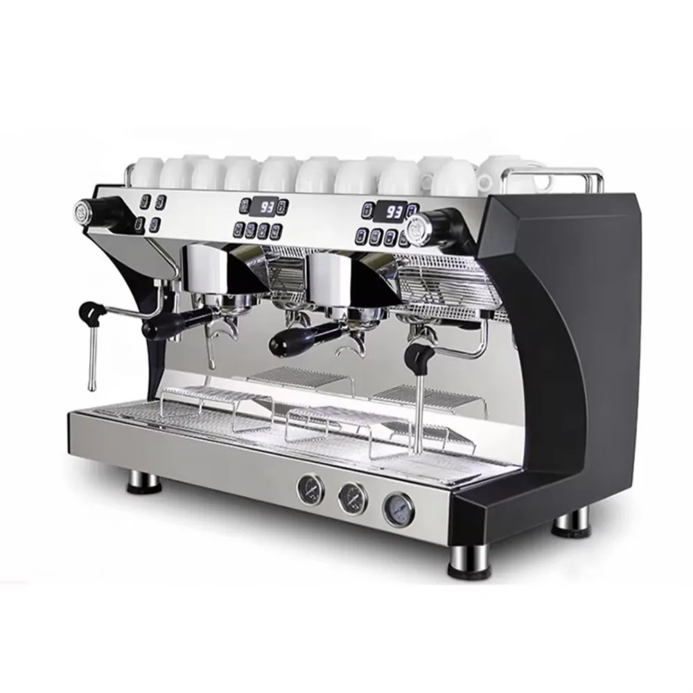 Commercial  Automatic 2 Group Espresso Big Cappuccino  Cheap Price of Barista Profession Coffee Maker Coffee Machine for Shops