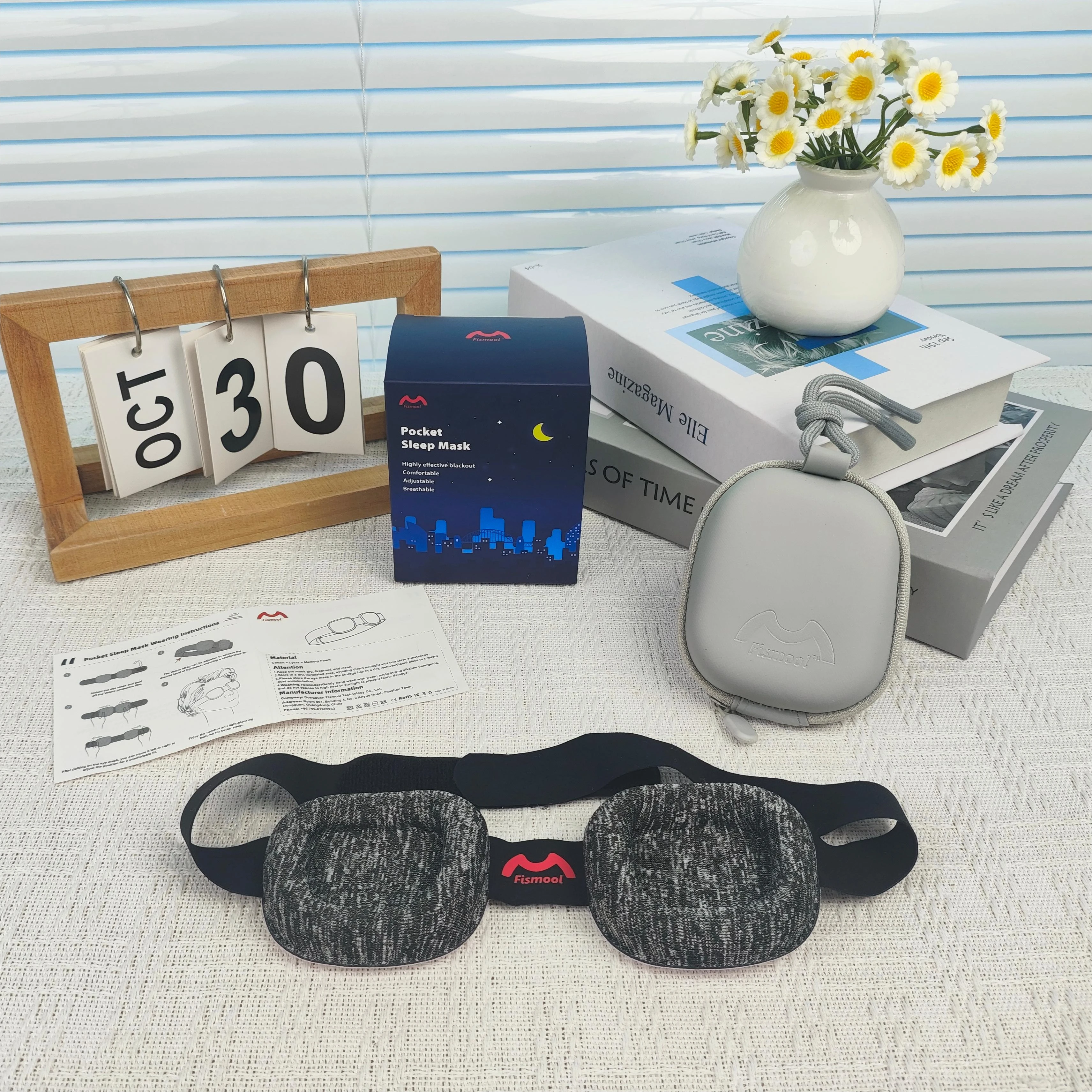 3D Sleeping Eye Mask Block Out Light Sleep Mask for Eyes Slaapmasker Eye Shade Blindfold Sleeping Aid Mask Eyepatch Adjustable