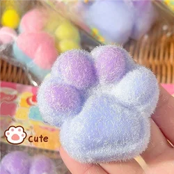 Simulated Soft Cat's Paw Antistress Foot Squishy Toys,Fidgets Toys, Table Squirt Toy,Squeeze toy