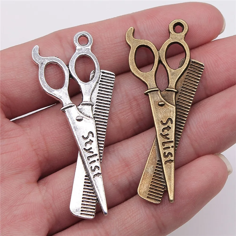 Vintage Personal Makeup Grooming Tool Charms Pendant Bulk Supply Charms For Jewelry Making Bracelet Necklace Craft Bulk